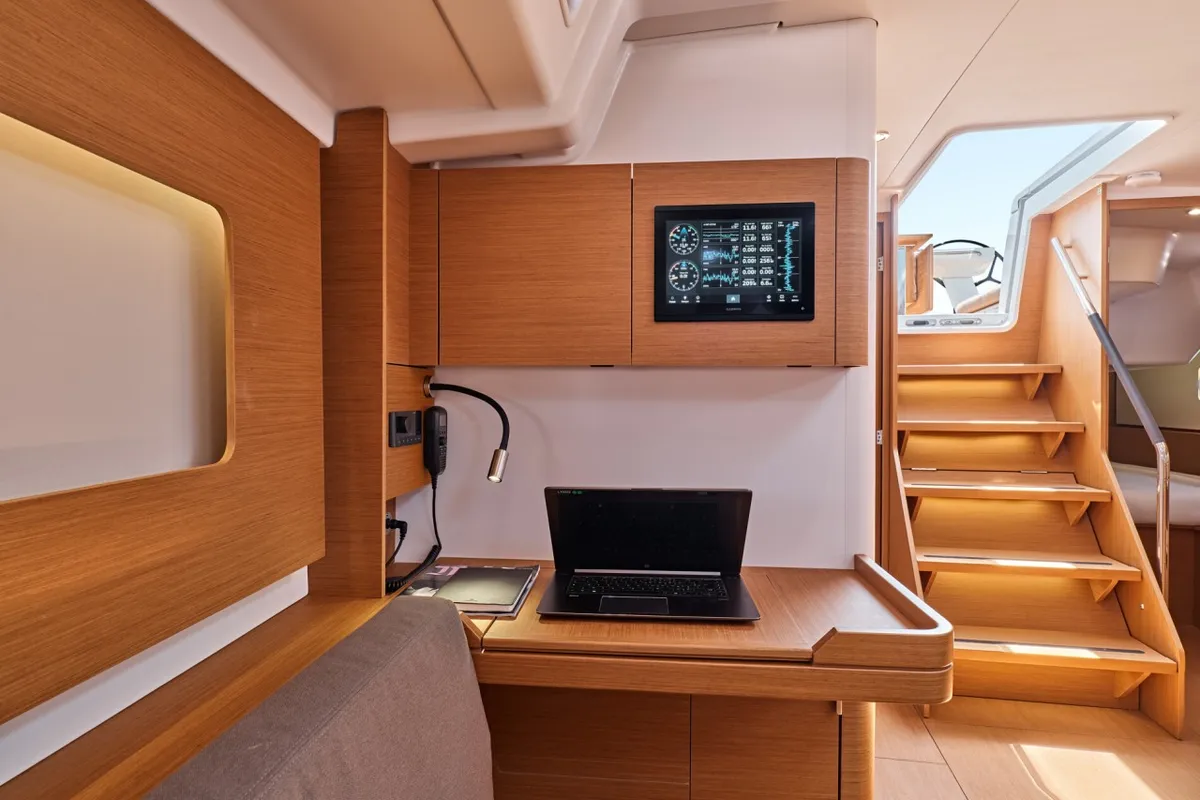 Integral, a Beneteau First 44 sailboat at Trogir, Croatia