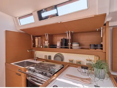 Integral, a Beneteau First 44 sailboat at Trogir, Croatia