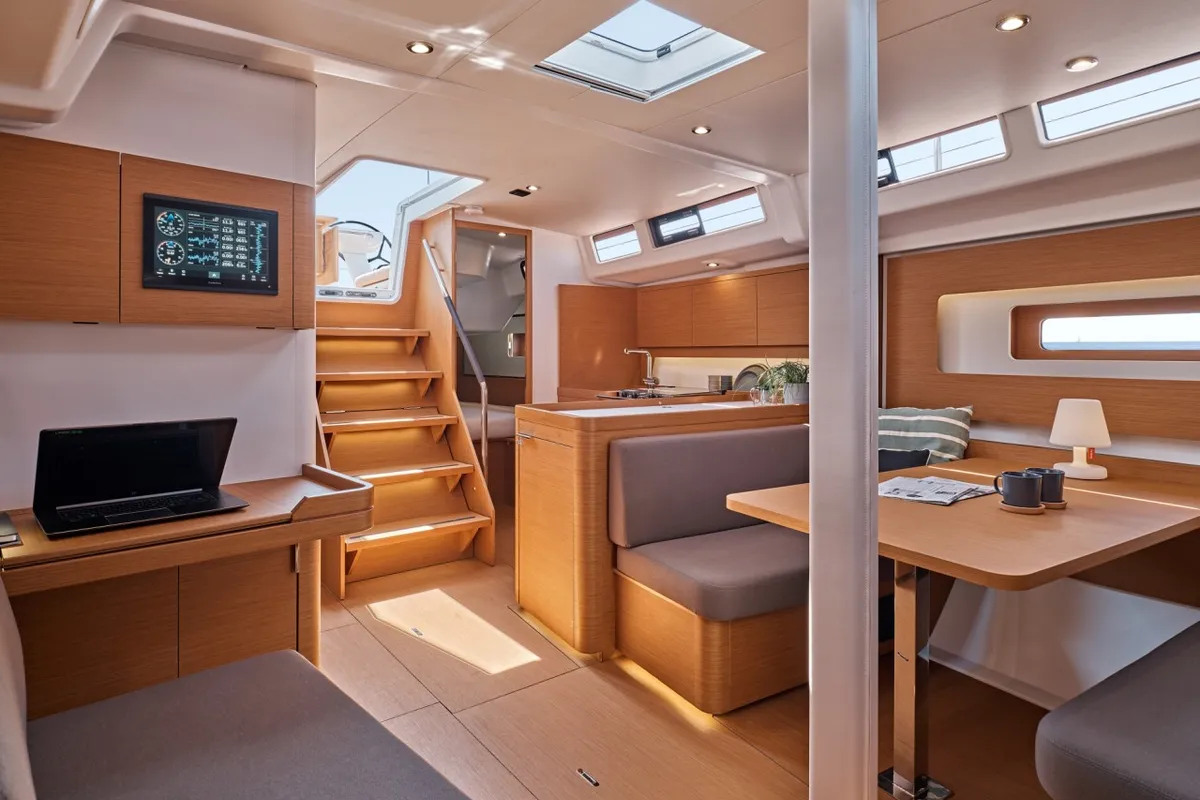 Integral, a Beneteau First 44 sailboat at Trogir, Croatia