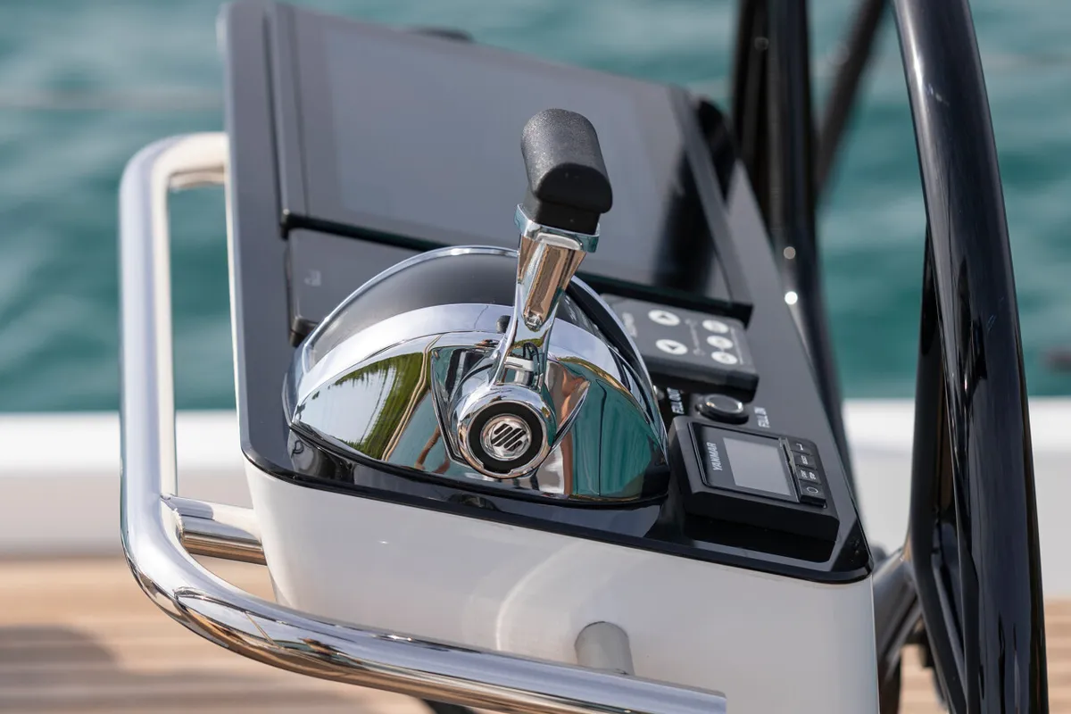 Integral, a Beneteau First 44 sailboat at Trogir, Croatia