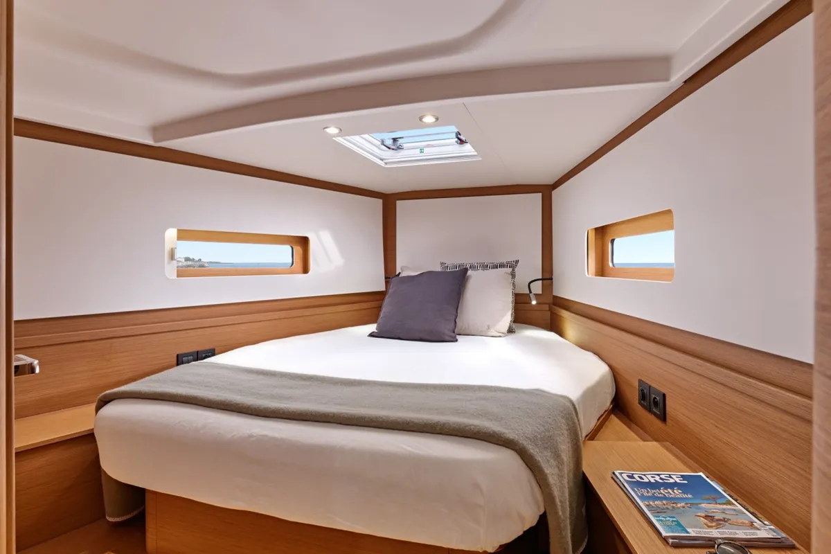 Integral, a Beneteau First 44 sailboat at Trogir, Croatia