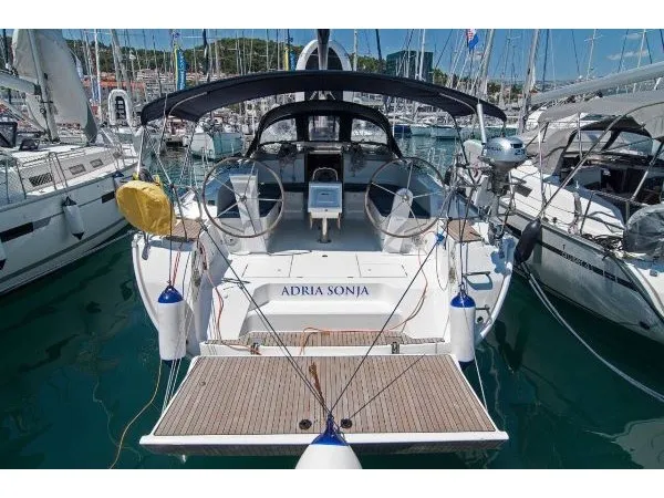 Adria Sonja, a Bavaria Cruiser 46 sailboat at Split, Croatia