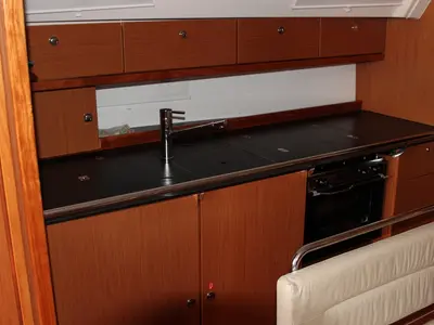 Cabin on La Gioia, a Bavaria Cruiser 40 sailboat at Vrsar, Croatia