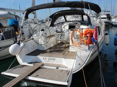 La Gioia , a Bavaria Cruiser 40 sailboat at Općina Vrsar, Croatia