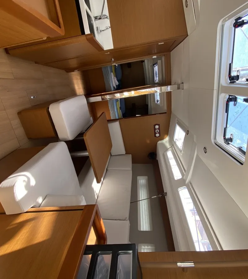 Lornia, a Jeanneau Sun Odyssey 440 sailboat at Fethiye, Turkey