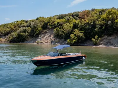 Exterior view of Bianca, a Gulet Motorboat motorboat at Herceg Novi, Montenegro