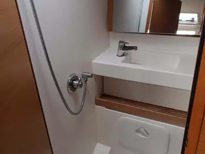 FUNKY ONE, a Jeanneau Sun Odyssey 440 sailboat at Kontokali, Greece