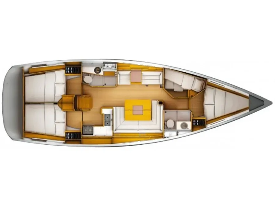 Tessie, a Jeanneau Sun Odyssey 439 sailboat at Volos Municipality, Greece