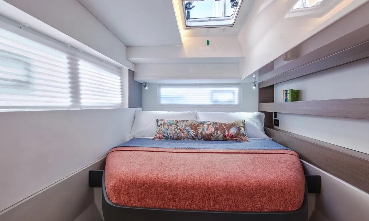 Cabin on Moorings 4200/3/3 Club, a Leopard 42 catamaran at Road Town, British Virgin Islands