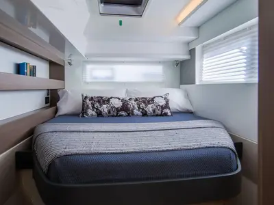 Cabin on Moorings 4200/3/3 Club, a Leopard 42 catamaran at Road Town, British Virgin Islands