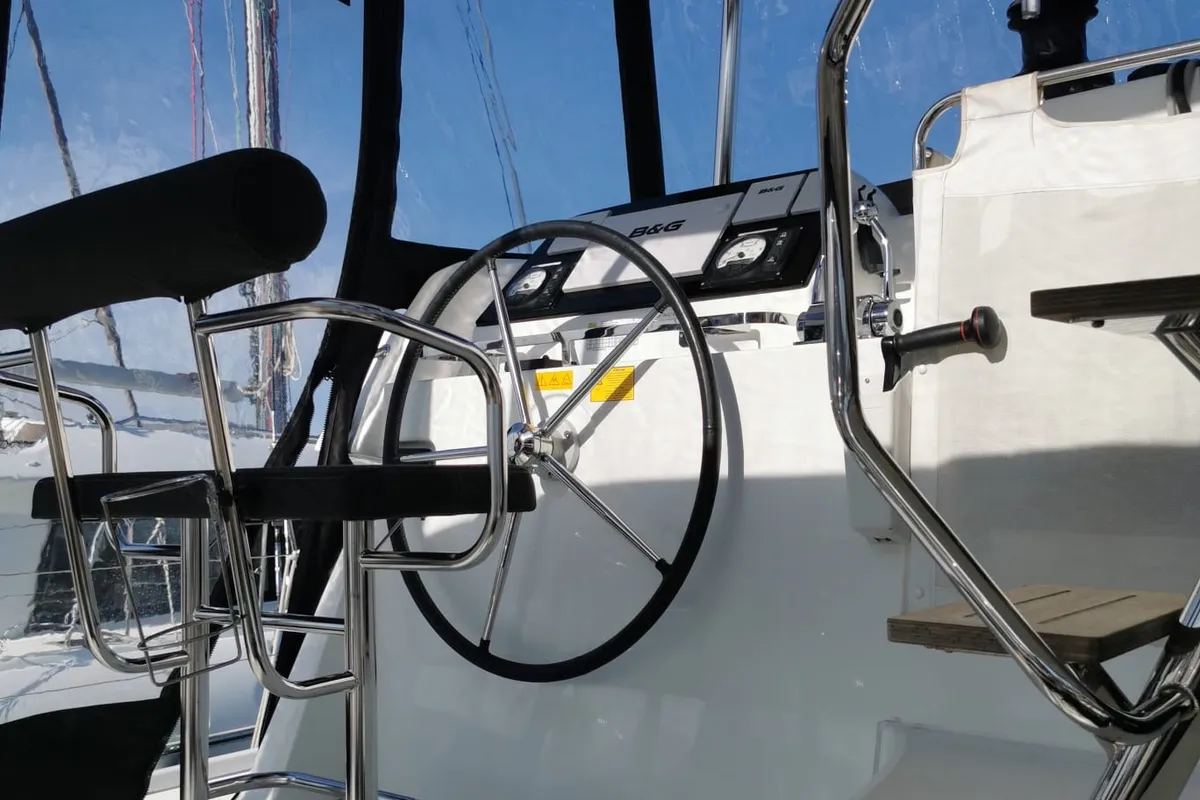 Ocean Pearl, a Lagoon 42 catamaran at Općina Rogoznica, Croatia