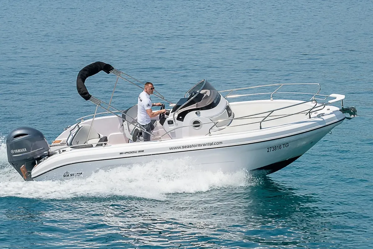Shadow 22, a Motorboat motorboat at Grad Trogir, Croatia