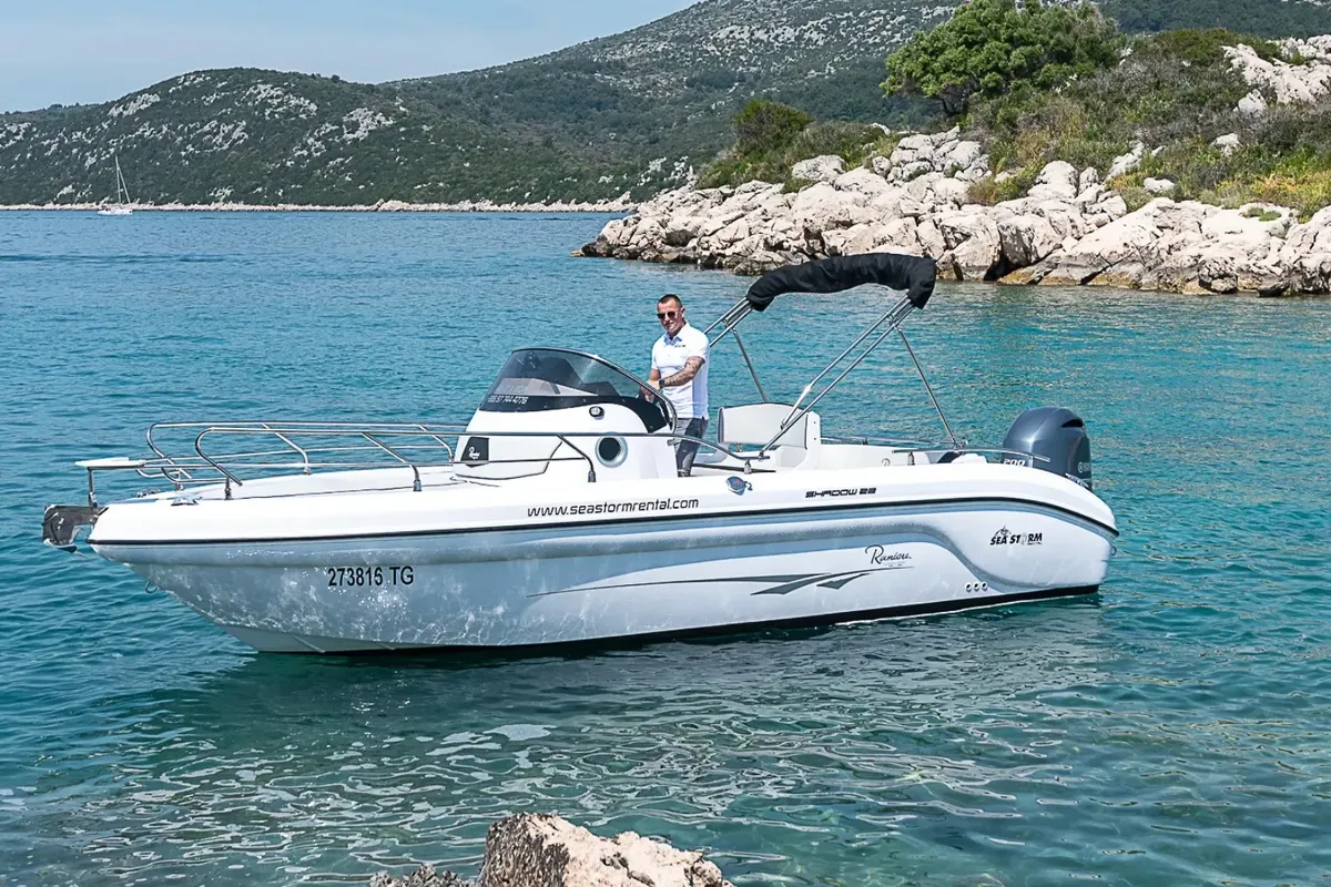 Shadow 22, a Motorboat motorboat at Grad Trogir, Croatia