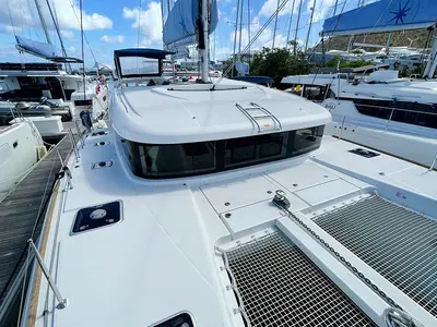 Maramor, a Lagoon 40 catamaran at Road Town, British Virgin Islands