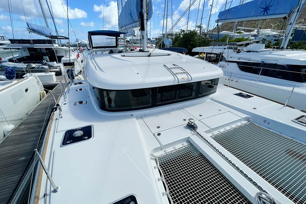 Maramor, a Lagoon 40 catamaran at Road Town, British Virgin Islands