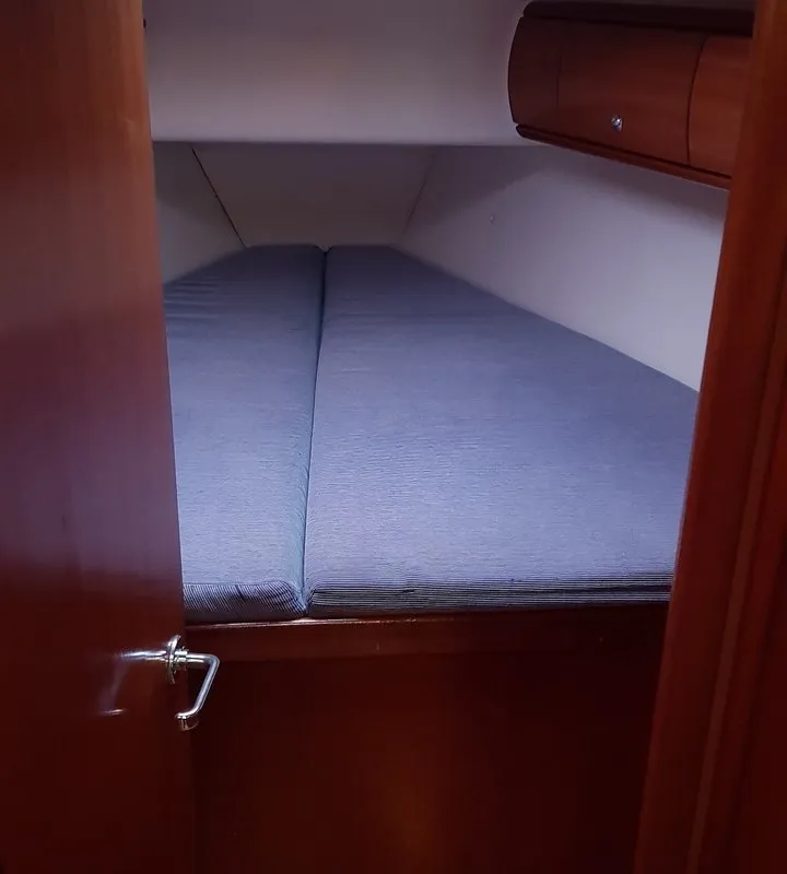 Cabin on Srna, a Bavaria 49 sailboat at Zadar, Croatia