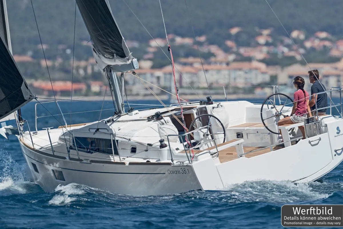 Lukas, a Beneteau Oceanis 38.1 sailboat at Općina Rogoznica, Croatia