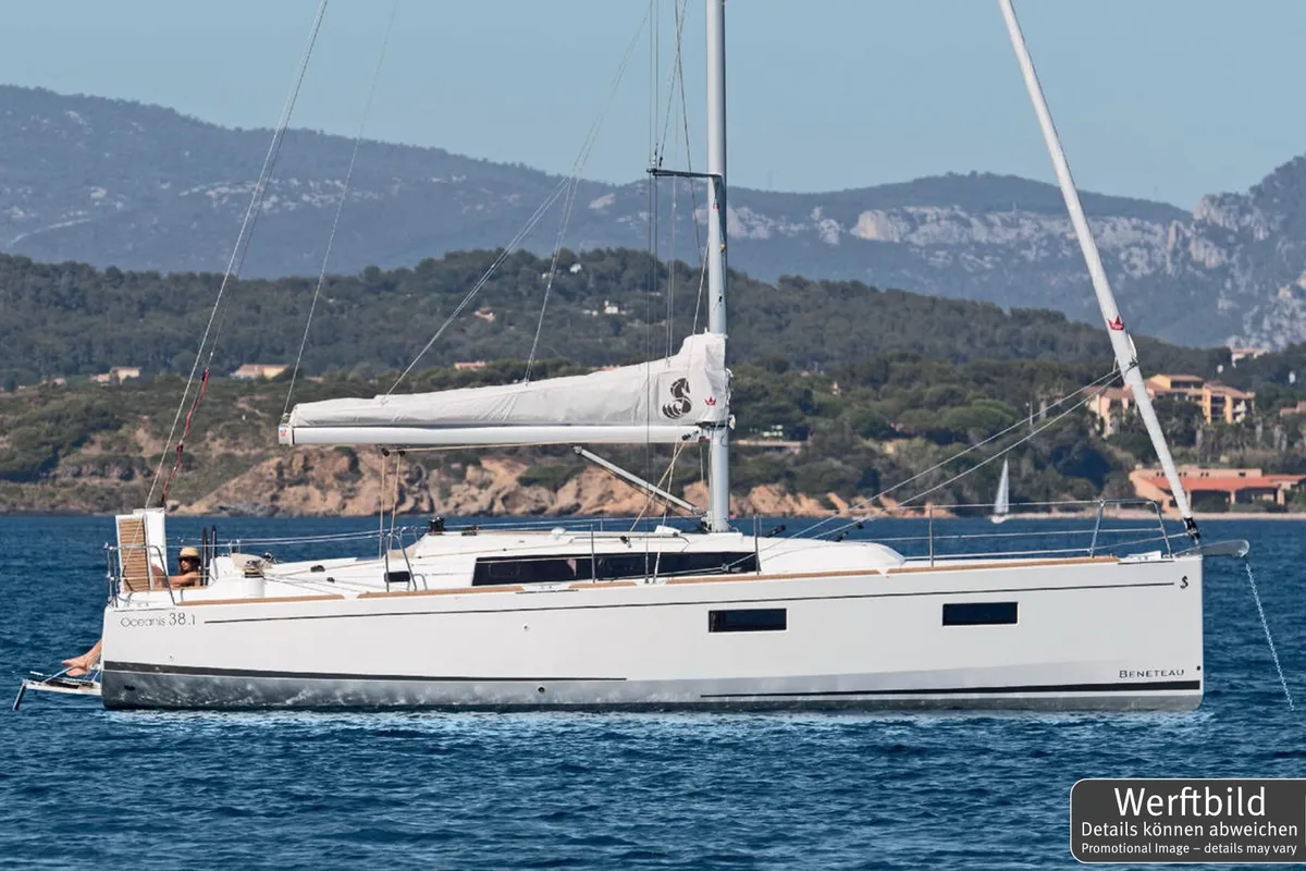 Lukas, a Beneteau Oceanis 38.1 sailboat at Općina Rogoznica, Croatia