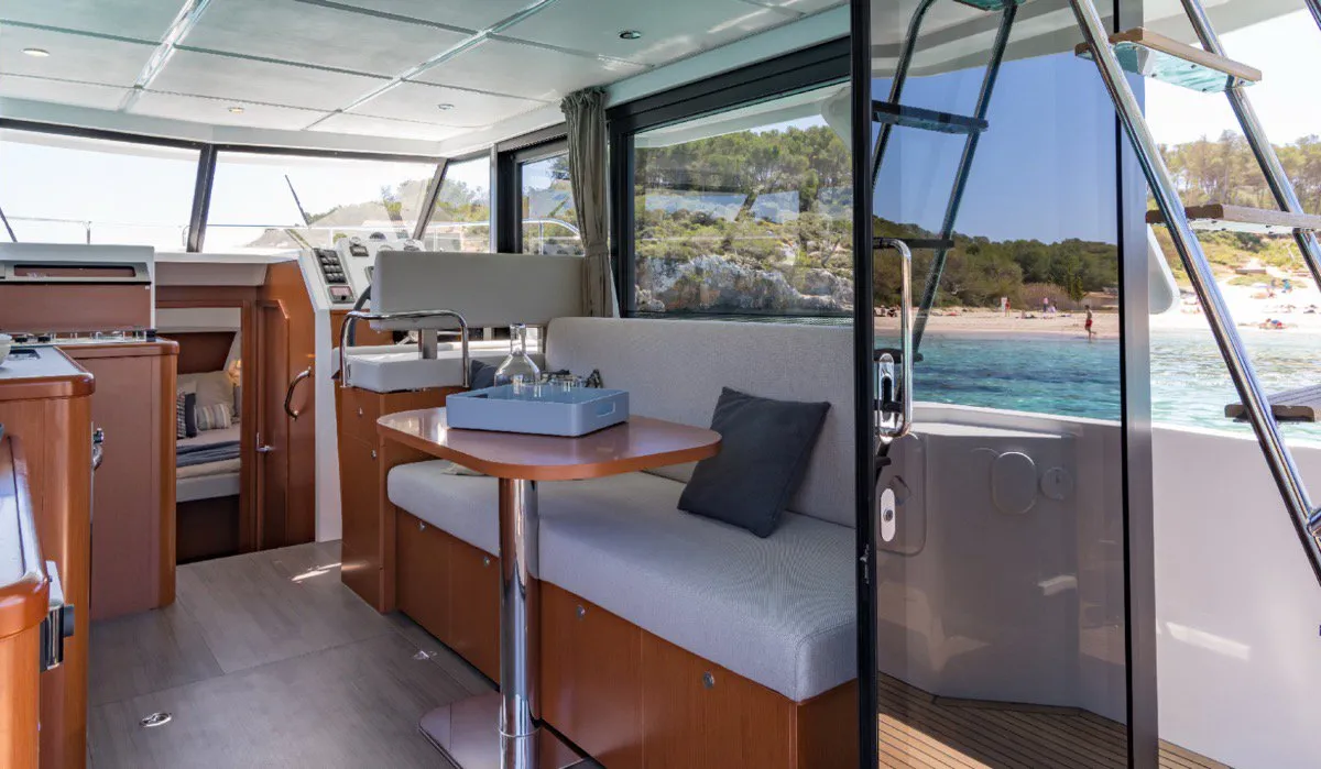 Anna Rosa, a Beneteau Swift Trawler 30 Fly motor yacht at Punat, Croatia