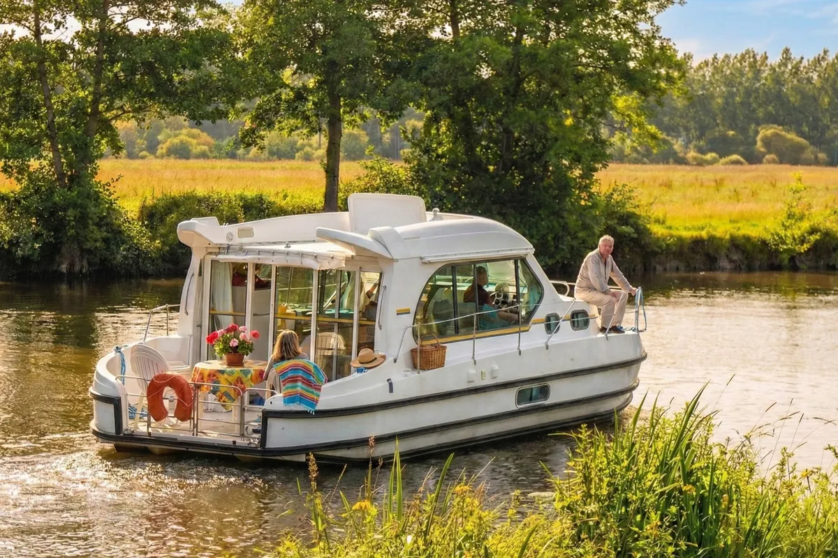Cruiser Comfort 6/8 Pers., a Nicols Sedan 1010 motorboat at Joigny, France