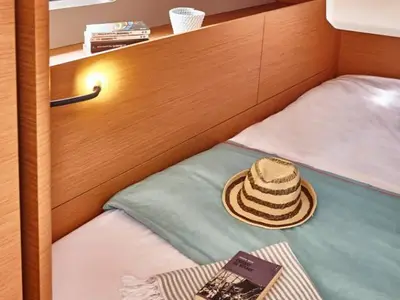 Cabin on Virginia, a Jeanneau Sun Odyssey 440 sailboat at Volos Municipality, Greece