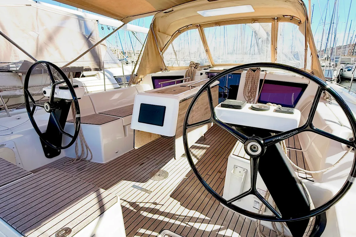 Bastak, a Dufour 390 GL sailboat at Marseille, France