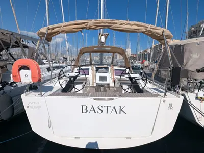 Bastak, a Dufour 390 GL sailboat at Marseille, France