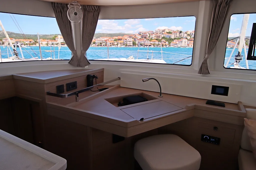 Chill Out, a Lagoon 46 OW catamaran at Općina Rogoznica, Croatia
