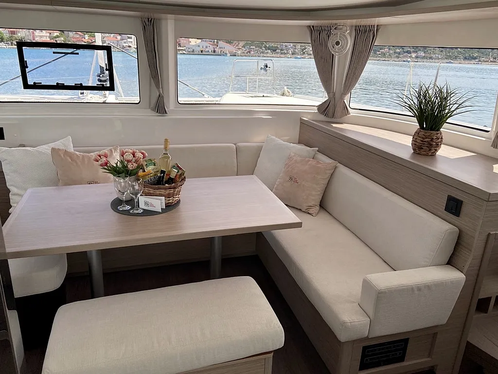 Chill Out, a Lagoon 46 OW catamaran at Općina Rogoznica, Croatia