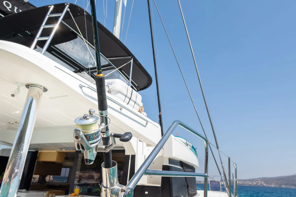 Queen Of Diamonds, a Lagoon 52 catamaran at Athens, Greece