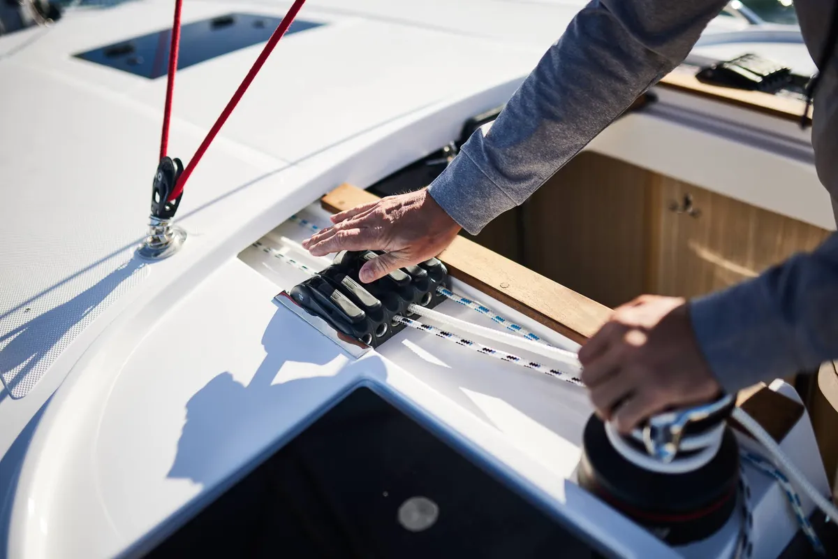 Angelmiles 2, a Northman Maxus 35 sailboat at Valencia, Spain