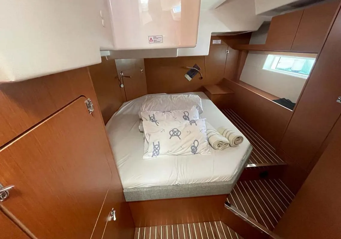 Cabin on Nosanida, a Bavaria C50 Style sailboat at Grad Biograd na Moru, Croatia