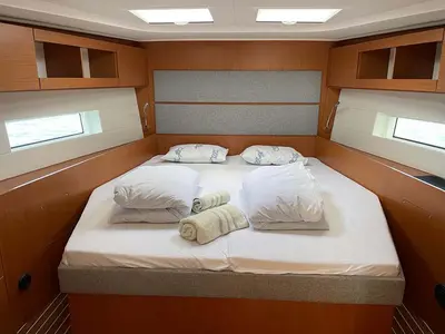 Cabin on Nosanida, a Bavaria C50 Style sailboat at Grad Biograd na Moru, Croatia