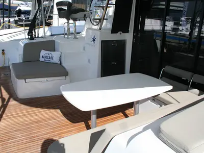 Seaside dreams, a Lagoon 42 catamaran at Seget Donji, Croatia
