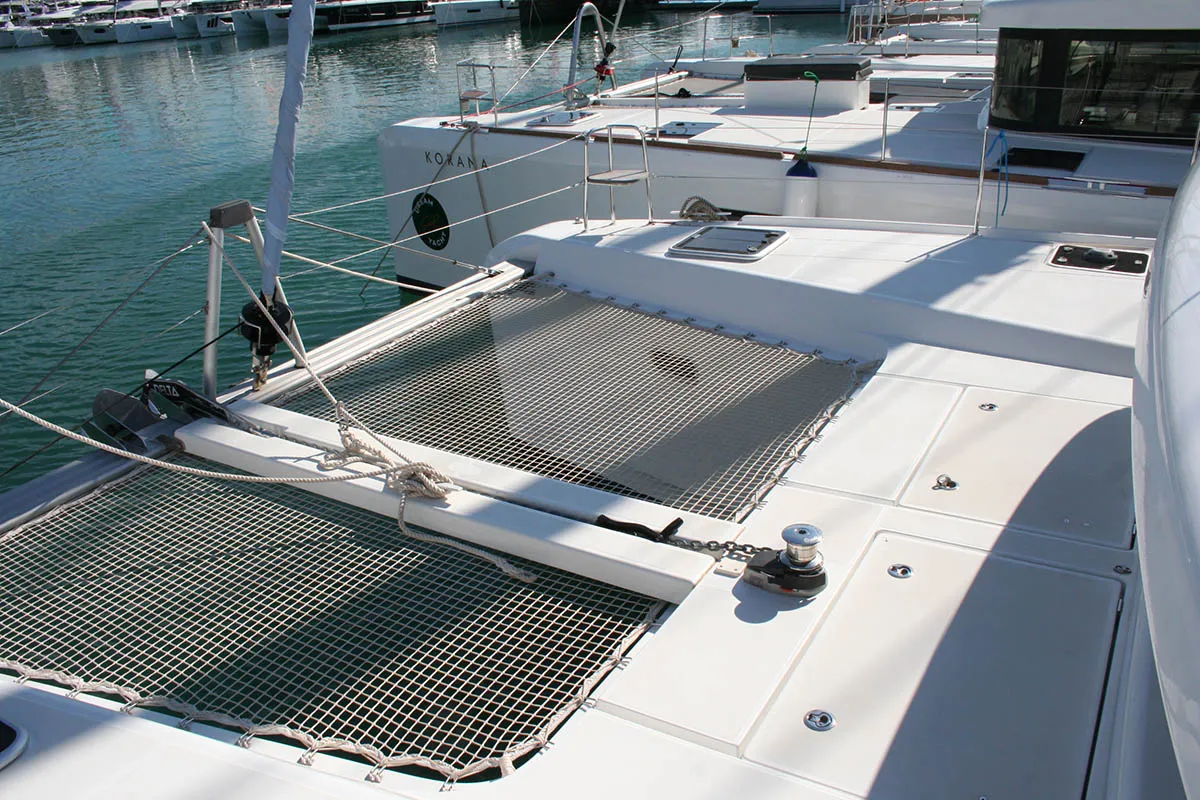 Seaside dreams, a Lagoon 42 catamaran at Seget Donji, Croatia
