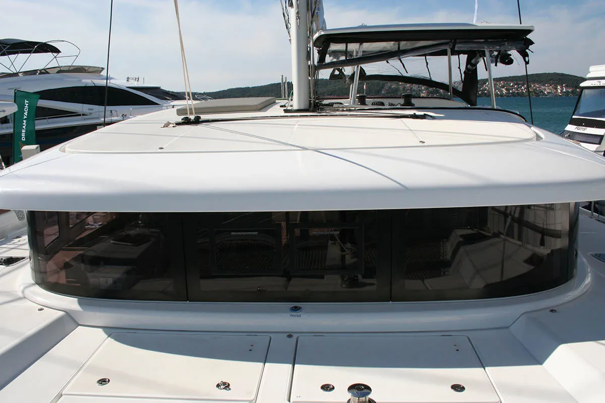 Seaside dreams, a Lagoon 42 catamaran at Seget Donji, Croatia