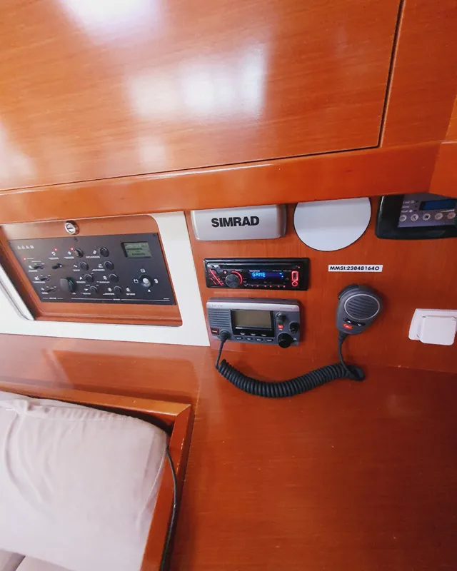 Mediterraneo, a Beneteau Oceanis 45 sailboat at Grad Pula, Croatia