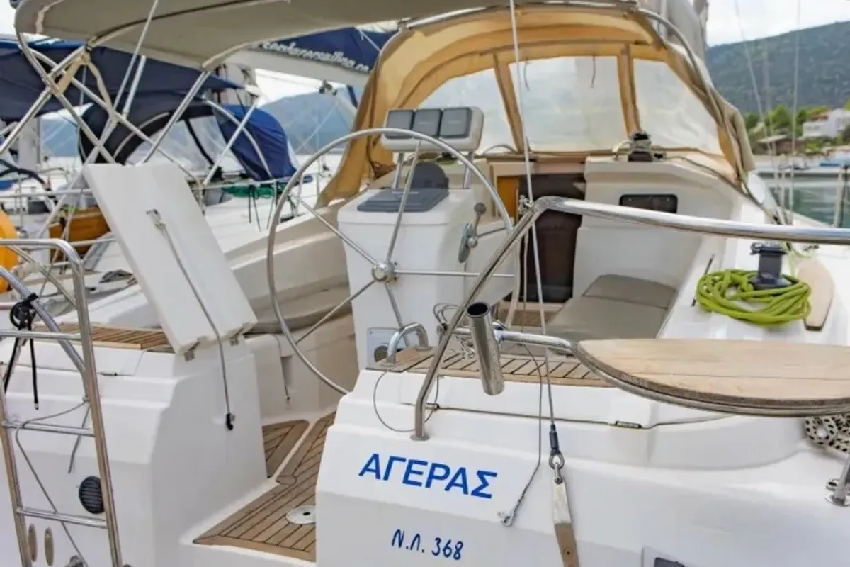 Elan 384 Impression, a sailboat at Preveza, Greece