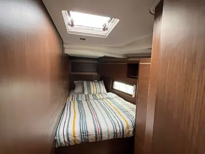 Cabin on Summer Spirit, a Beneteau Oceanis 46.1 sailboat at Općina Medulin, Croatia