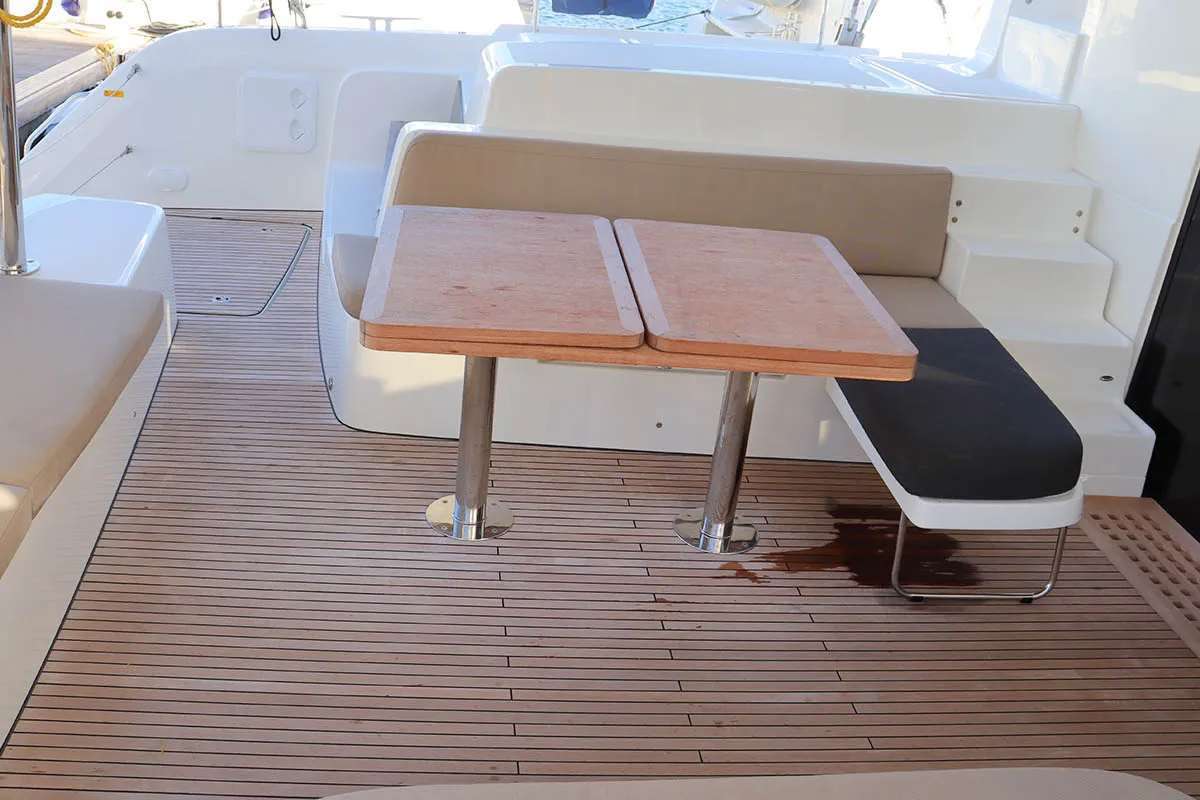 Jays 'n Seas, a Lagoon 50 catamaran at Road Town, British Virgin Islands
