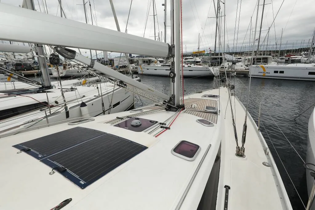 Jam Session, a Delphia 47 sailboat at Gdańsk, Poland
