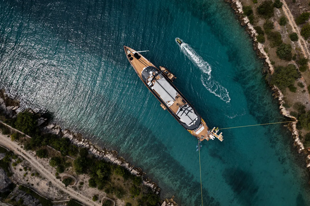 Scorpios, a Luxury Sailing Yacht sailboat at Split, Croatia