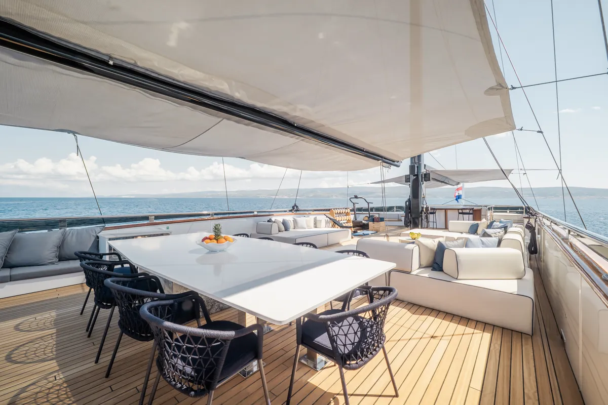 Scorpios, a Luxury Sailing Yacht sailboat at Split, Croatia