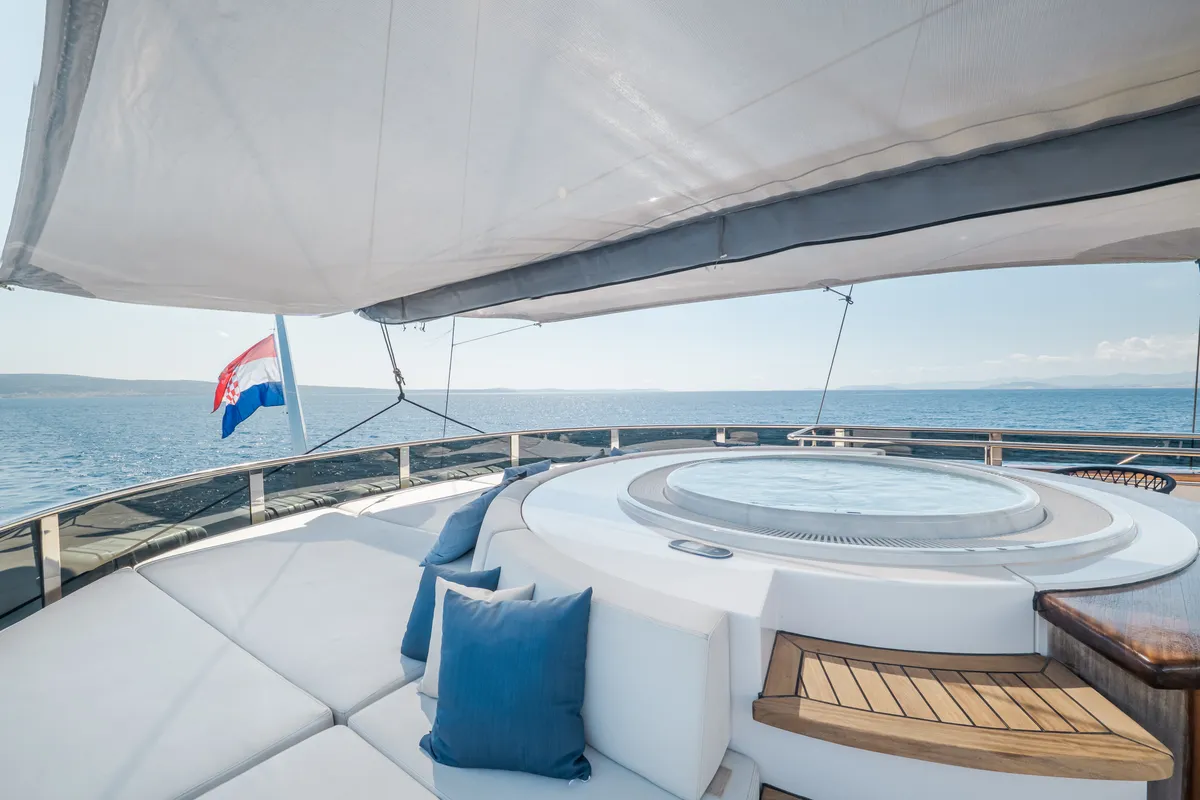 Scorpios, a Luxury Sailing Yacht sailboat at Split, Croatia