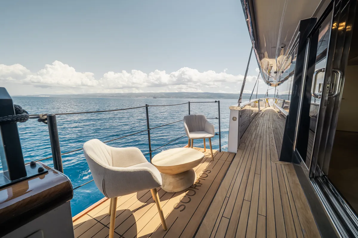 Scorpios, a Luxury Sailing Yacht sailboat at Split, Croatia