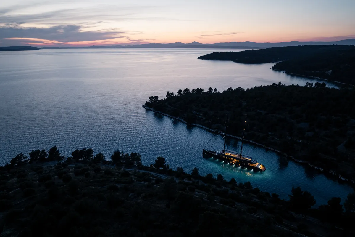 Scorpios, a Luxury Sailing Yacht sailboat at Split, Croatia