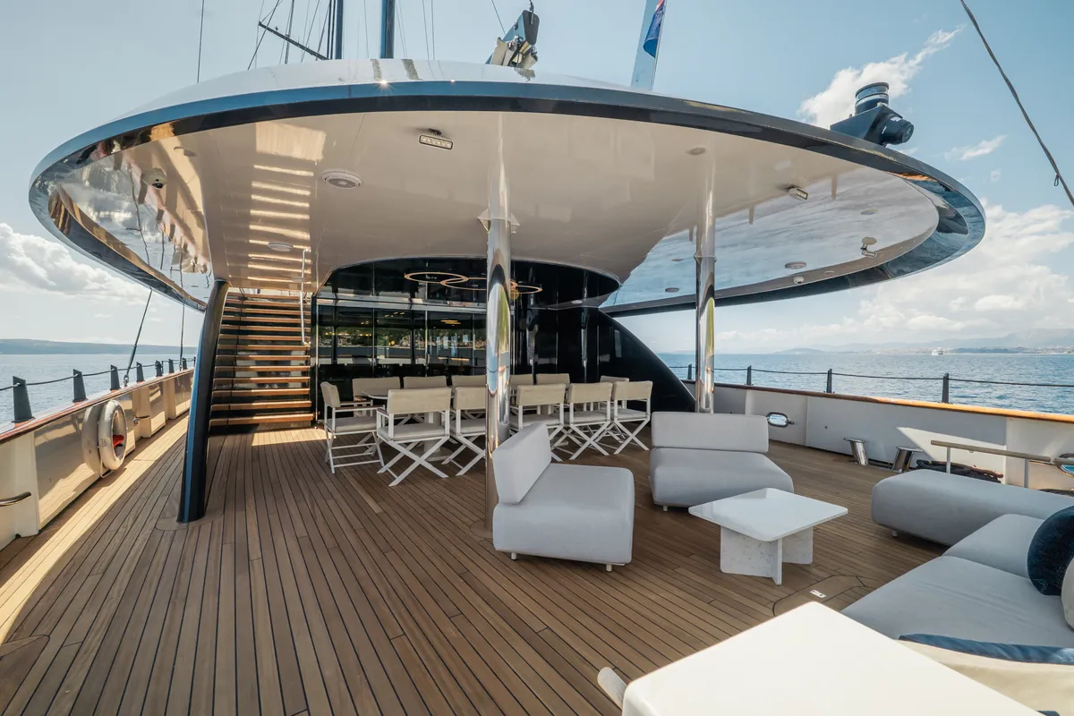 Scorpios, a Luxury Sailing Yacht sailboat at Split, Croatia