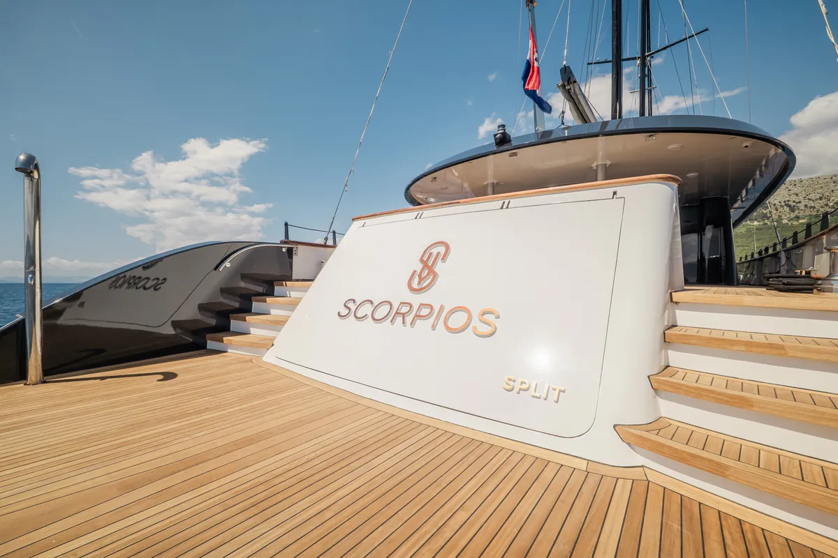 Scorpios, a Luxury Sailing Yacht sailboat at Split, Croatia