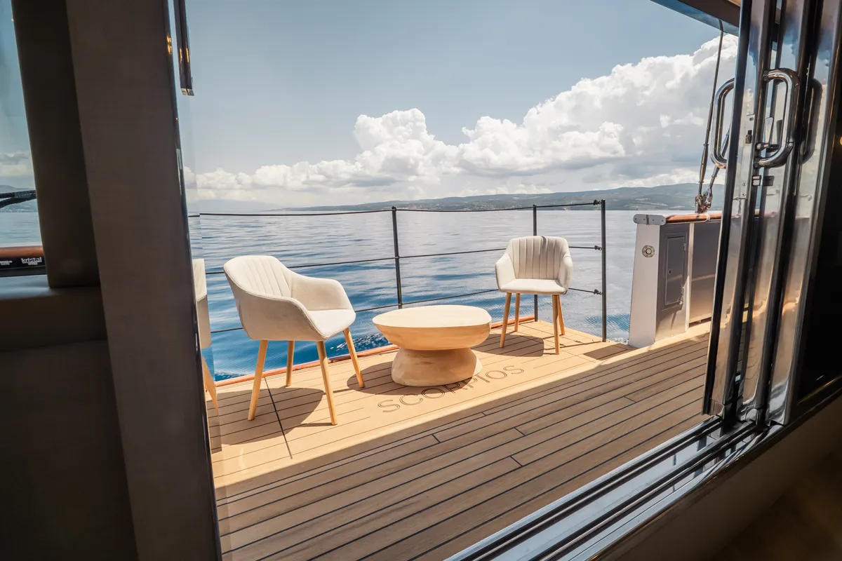 Scorpios, a Luxury Sailing Yacht sailboat at Split, Croatia
