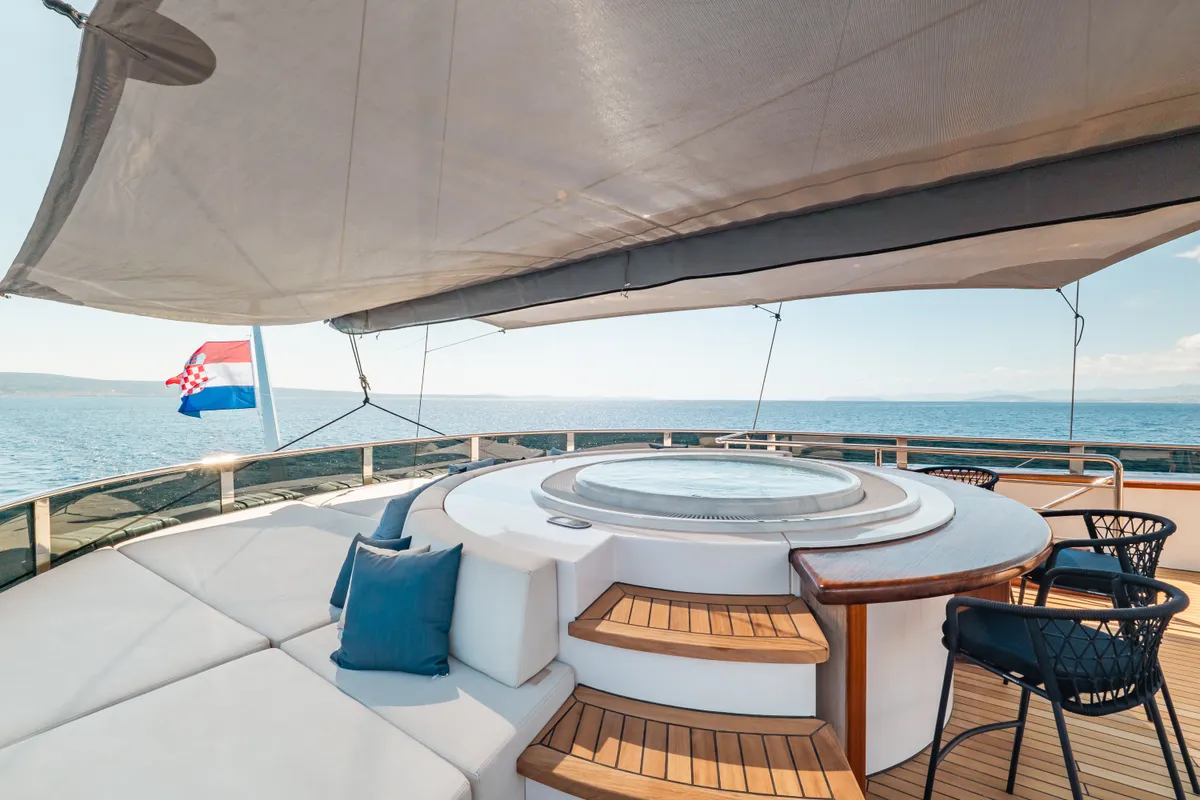Scorpios, a Luxury Sailing Yacht sailboat at Split, Croatia